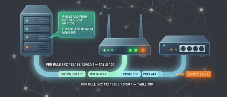 Policy Based Routing Linux