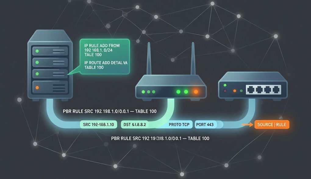 Policy Based Routing Linux