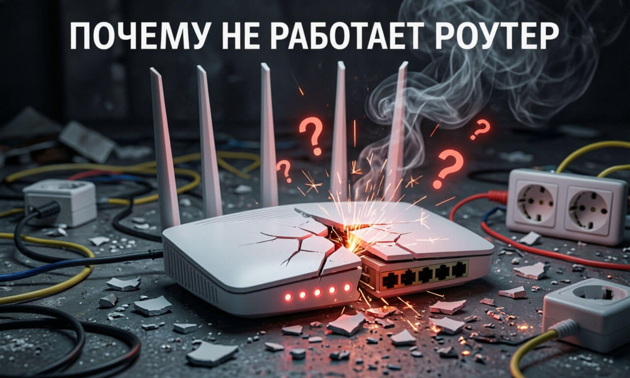 не работает роутер что делать